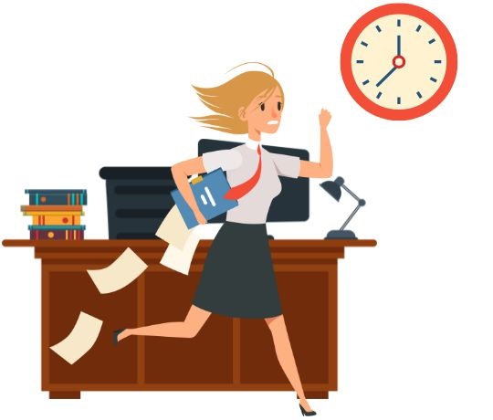 Office Work Cons